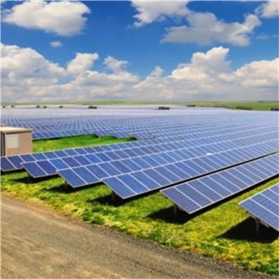 Strøm station sol system